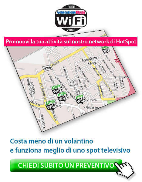 pubblicità sui nostri hotspot